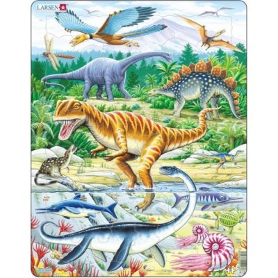 Larsen Dinosauři 35 dílků – Zboží Mobilmania