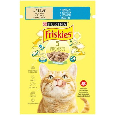 Friskies pro kočky s lososem 85 g – Zboží Mobilmania