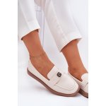 Vinceza 62208 Dámské elegantní mokasíny s ozdobným malým detailem béžové – Hledejceny.cz