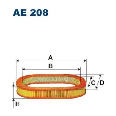 FILTRON Vzduchový filtr AE 208 – Hledejceny.cz