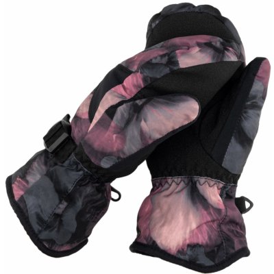 Roxy dětské zimní rukavice Jetty Girl Mitt True Black Pansy Pansy Rg Černá – Sleviste.cz