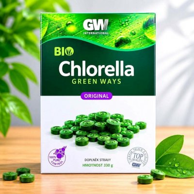 Green Ways Chlorella Pyrenoidosa 330 g 1320 tablet – Hledejceny.cz