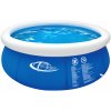 Bazén Tectake 402897 bazén kruhový 240 x 63 cm - modrá