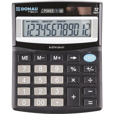 DONAU TECH 4124, 12místná - černá – Zboží Živě