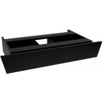 Sapho TWIGA PLUS umyvadlová zásuvka 88,5x17x43,5cm, černá mat – Sleviste.cz