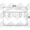 Olejový filtr pro motorku Champion Olejový filtr COF064