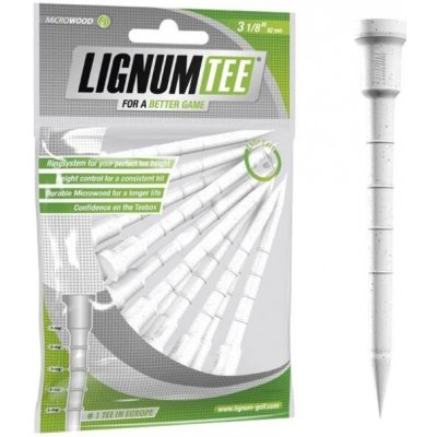 Lignum Tee 82mm 12ks bílá – Zboží Dáma