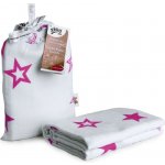 Kikko BMB Bambusová zavinovačka Magenta Stars – Zboží Mobilmania