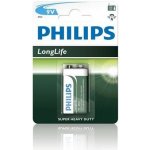 Philips LongLife 9V 1ks 6F22L1B/10 – Zbozi.Blesk.cz