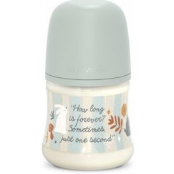 Suavinex Wonderland kojenecká láhev fyziologický průtok zelená 150 ml