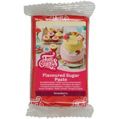 FunCakes Potahovací hmota s jahodovou příchutí 250 g – Hledejceny.cz
