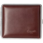 Caseti kožená tabatěrka 18 ks tmavě hnědá – Zboží Mobilmania