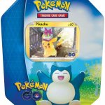 Pokémon TCG Pokémon GO Tin - Snorlax – Zboží Dáma