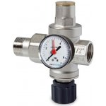 F.A.R.G. 403M 1/2" Automatický dopouštěcí ventil uzavřených okruhů PN15 Tmax 80°C s manometrem 574032 – Hledejceny.cz