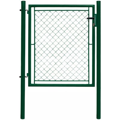 PILECKÝ Branka jednokřídlá IDEAL poplastovaná 1085 x 1550 mm zelená – Zboží Mobilmania