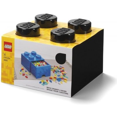 LEGO® úložný zásuvný box 18 x 25 x 25 cm černá RC40051733 – Zboží Dáma