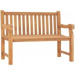 vidaXL 114 cm masivní teakové dřevo 316638 – Hledejceny.cz