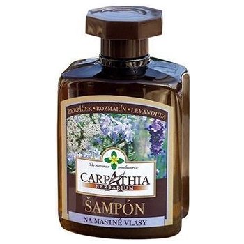 Carpathia šampon mastné Žebříček 300 ml