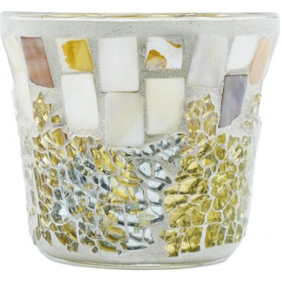 Yankee Candle Gold & Pearl Mosaic Votive Holder Svícen na votivní svíčku – Zbozi.Blesk.cz