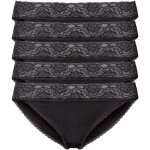 esmara Dámské krajkové kalhotky, 5 kusů (S (36/38), černá) – Zboží Mobilmania