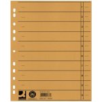 Q-Connect A4 Barevný rozlišovač žlutý 100 ks – Sleviste.cz