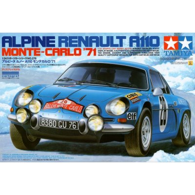 Tamiya Renault Alpine A110 Monte Carlo 71 24278 1:24