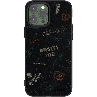 Picasee silikonový černý obal pro Apple iPhone 13 Pro Max - CONFESSION – Zboží Mobilmania