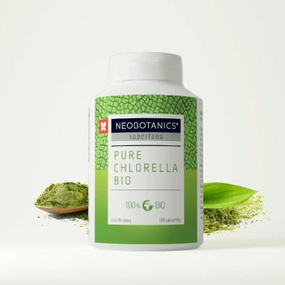 NEOBOTANICS BIO Chlorella Pure 90 g 180 tablet – Hledejceny.cz