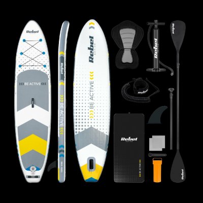 Paddleboard SUP REBEL ACTIVE RBA-4501-WH – Sleviste.cz