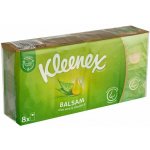 Kleenex Balsam papírové kapesníky 4-vrstvé 8 x 8 ks – Sleviste.cz
