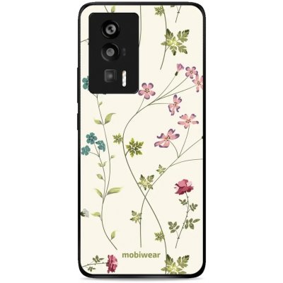 Mobiwear Glossy - Xiaomi Poco F5 Pro - G035G - Tenké rostlinky s květy – Zboží Živě