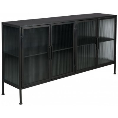 Dutchbone Boli 150x80 cm černý kov – Zboží Dáma