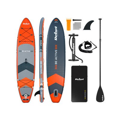 Paddleboard SUP REBEL ACTIVE RBA-4500-OR – Zboží Dáma