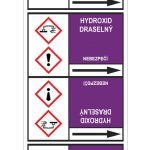 Značení potrubí, hydroxid draselný – Zboží Dáma