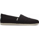 Toms Recycled Cotton Canvas Women's Alpargata Black