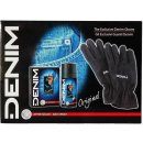 Denim Black voda po holení 100 ml + deospray 150 ml + zimní rukavice dárková sada