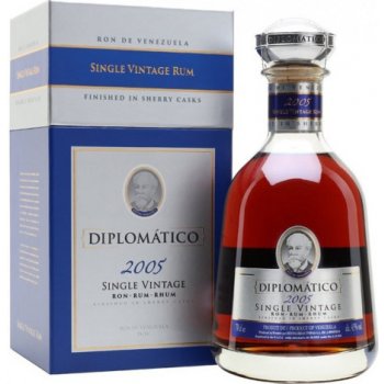 Diplomático Single Vintage 2005 43% 0,7 l (kazeta)