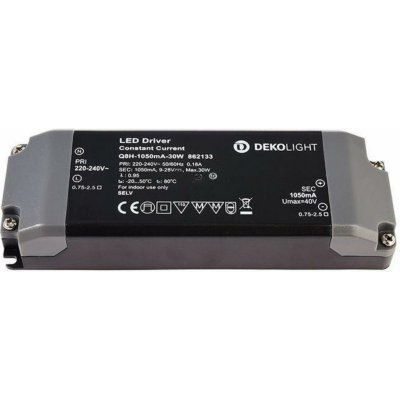 Light Impressions Deko-Light napájení BASIC, Q8H-1050mA/30W konstantní proud 1050 mA IP20 9-28V DC 30,00 W 862133 – Sleviste.cz