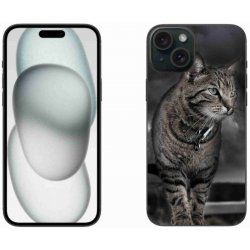 mmCase Gelové iPhone 15 Plus - kočka