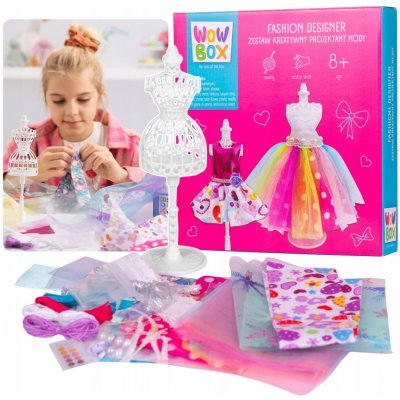 WOW BOX Kreativní sada Módní návrhář pro děti pro navrhování oblečení – Hledejceny.cz