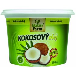 Natur Farm Kokosový olej 0,5 l