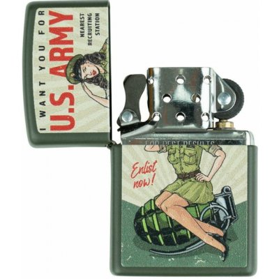 ZIPPO U.S. Army Enlist Pin Up – Hledejceny.cz