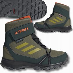 adidas outdoorové boty TERREX TERREX SNOW CF R.RD zelená