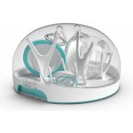 Nanobébé Parní sterilizátor do mikrovlnky tyrkysová – Zboží Dáma