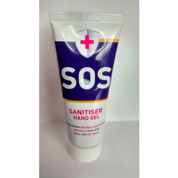 SOS dezinfekční antibakteriální gel na ruce 65 ml