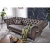 Pohovka Askont R 3M brown grey Chesterfield Preston