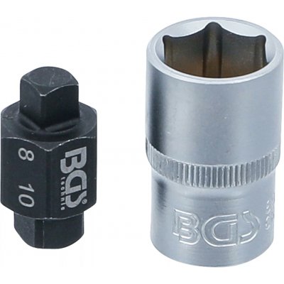 Hlavice pro olejové výpusti BGS 8991 čtyřhran 8 a 10 mm – Hledejceny.cz