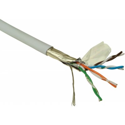 Belden 1868ENH.00500 licna F/UTP, kat.5, 4-pár 26AWG, LSZH, cívka, 500m, šedý – Hledejceny.cz