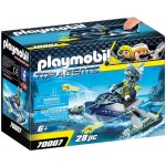 Playmobil 70007 Spy Team Jet Ski Shark – Zboží Živě