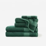 Goldea bambusový ručník smaragdově zelený 30 x 50 cm – Zboží Dáma